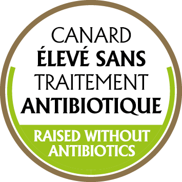 Logo canard traitement sans antibiotique